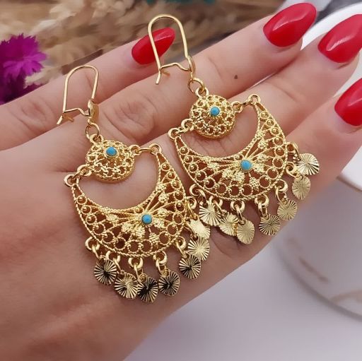 گوشواره سیتی گلد کد 1135 - خرید آنلاین از گالری آداس